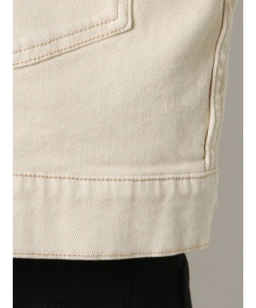 LAGUNAMOON（ラグナムーン）の「【CIMARRON】デニムショートジャケット（ブルゾン・レディース・アイボリー/ブラック/グリーン・FREE）」の10枚目の写真