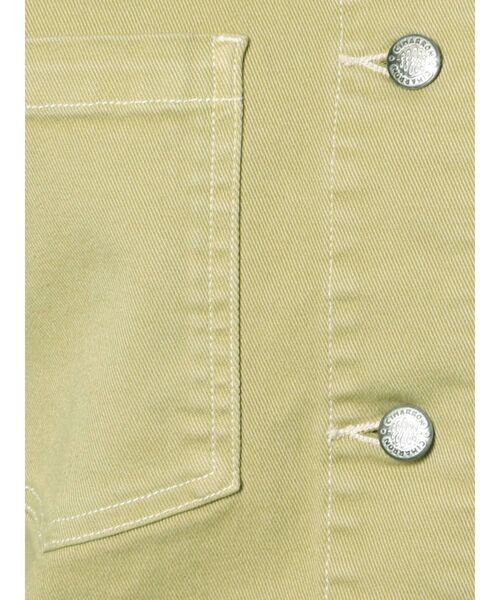 LAGUNAMOON（ラグナムーン）の「【CIMARRON】デニムショートジャケット（ブルゾン・レディース・アイボリー/ブラック/グリーン・FREE）」の12枚目の写真