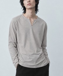 《Bd》キーネックスラブ天竺カットソー