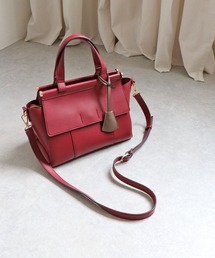 MIAN （ミアン）の「【ドラマ着用 / 詳細動画あり】ANNABEL / ダブルフラップ2wayハンドバッグ（ハンドバッグ・レディース）」