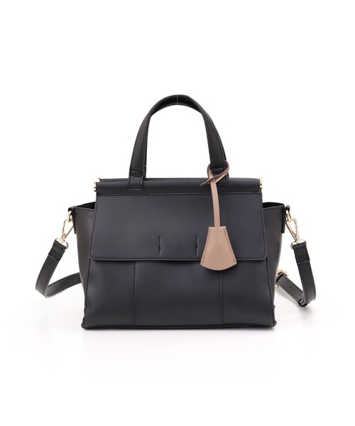 MIAN (ミアン)の「【ドラマ着用 / 詳細動画あり】ANNABEL / ダブルフラップ2wayハンドバッグ(ハンドバッグ・レディース・グリーン/ブラック/モカ/アイボリー/ダークブラウン/チャコールグレー/ボルドー/ライトイエロー/ミント/レッド・FREE)」の12枚目の写真