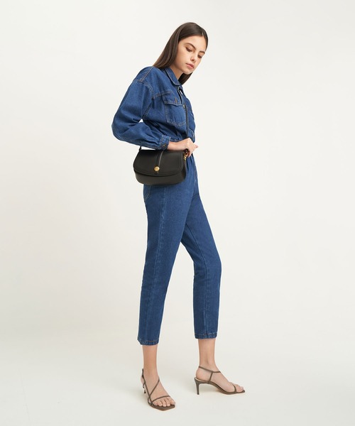 CHARLES & KEITH(チャールズ & キース)の「ブレアチェーンハンドル ショルダーバッグ / Blair Chain Handle Shoulder Bag(ショルダーバッグ・レディース・ブラック/グリーン系その他2/ブルー系その他3・S)」の20枚目の写真