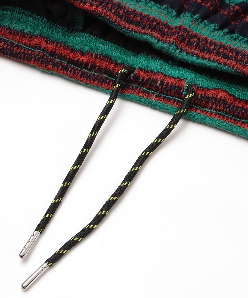 チチカカ（チチカカ）の「【ユニセックス】ジャカードボーダーショーツ（その他パンツ・メンズ・グリーン/ブラック・MEDIUM/LARGE）」の20枚目の写真