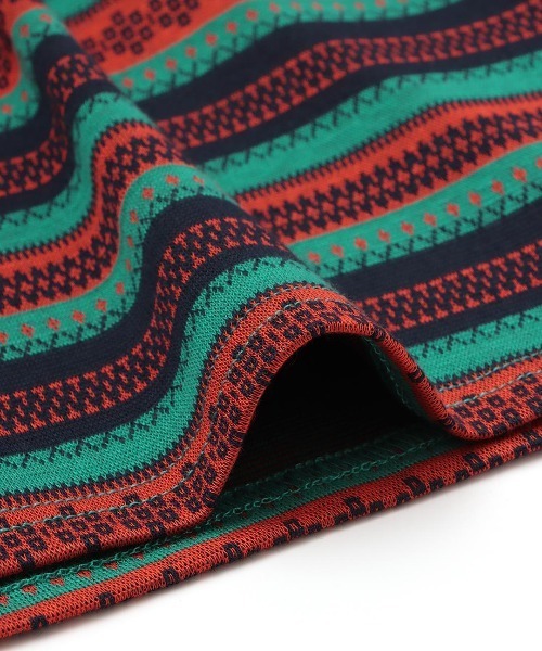 チチカカ（チチカカ）の「【ユニセックス】ジャカードボーダーショーツ（その他パンツ・メンズ・グリーン/ブラック・MEDIUM/LARGE）」の21枚目の写真