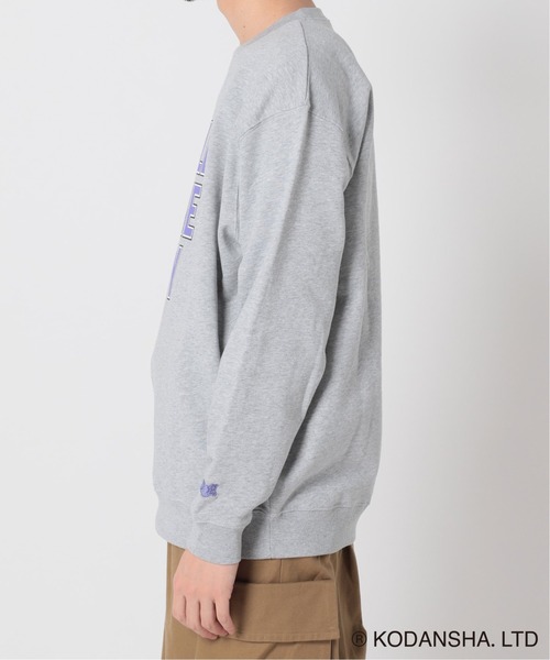 417 EDIFICE SELECT(フォーワンセブンエディフィスセレクト)の「【Hot-Dog PRESS / ホットドッグプレス】別注 COVER PHRASE C/Nスウェット(スウェット・メンズ・チャコールグレー/アイボリー・MEDIUM/LARGE)」の15枚目の写真