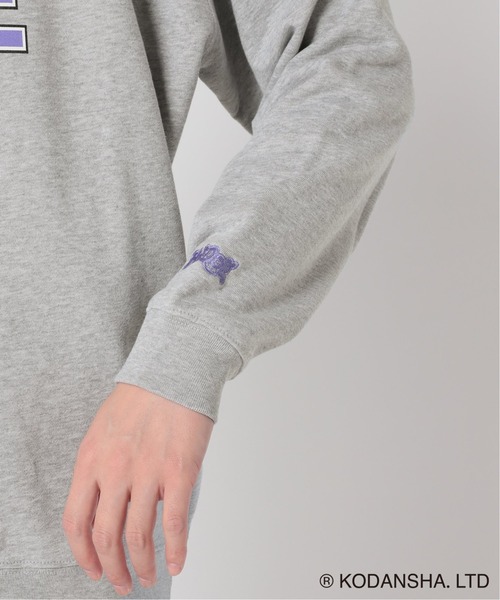 417 EDIFICE SELECT(フォーワンセブンエディフィスセレクト)の「【Hot-Dog PRESS / ホットドッグプレス】別注 COVER PHRASE C/Nスウェット(スウェット・メンズ・チャコールグレー/アイボリー・MEDIUM/LARGE)」の20枚目の写真