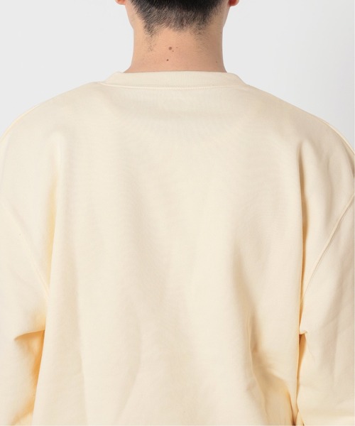 417 EDIFICE SELECT(フォーワンセブンエディフィスセレクト)の「【Hot-Dog PRESS / ホットドッグプレス】別注 COVER PHRASE C/Nスウェット(スウェット・メンズ・チャコールグレー/アイボリー・MEDIUM/LARGE)」の6枚目の写真