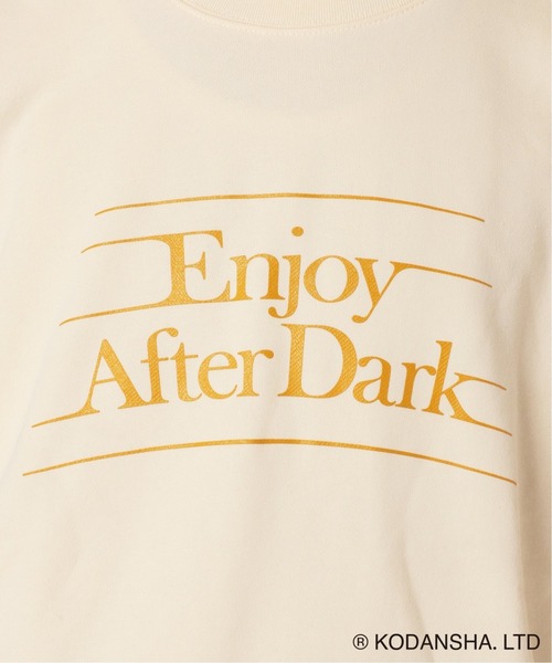 417 EDIFICE SELECT(フォーワンセブンエディフィスセレクト)の「【Hot-Dog PRESS / ホットドッグプレス】別注 COVER PHRASE C/Nスウェット(スウェット・メンズ・チャコールグレー/アイボリー・MEDIUM/LARGE)」の12枚目の写真