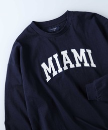 BACK NUMBER | 【BACK NUMBER】カレッジロンT(Tシャツ/カットソー)