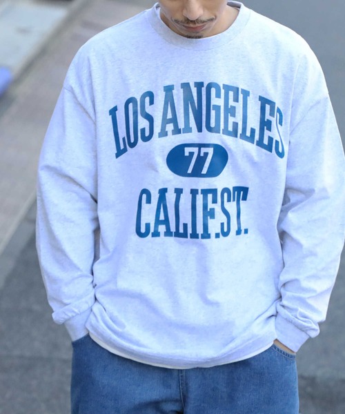 BACK NUMBER】カレッジロンT（Tシャツ/カットソー）｜BACK NUMBER