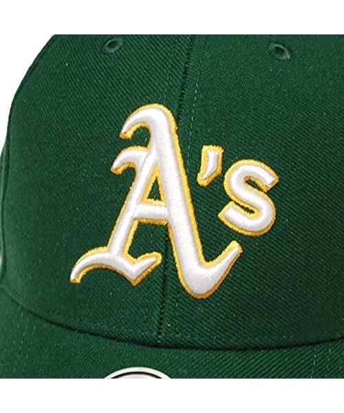 A‘gem 9（エージェムナイン）の「『'47 MVP/フォーティーセブンMVP』 '47 OAKLAND ATHELTICS & LOS ANGELS DODGERS/ダークグリーン オークランド アスレチックス ロサンゼルス ドジャース 6パネルキャップ（キャップ・メンズ・グリーン/ブルー/ブラック/ブラウン/ネイビー/ブラック系その他・FREE）」の11枚目の写真