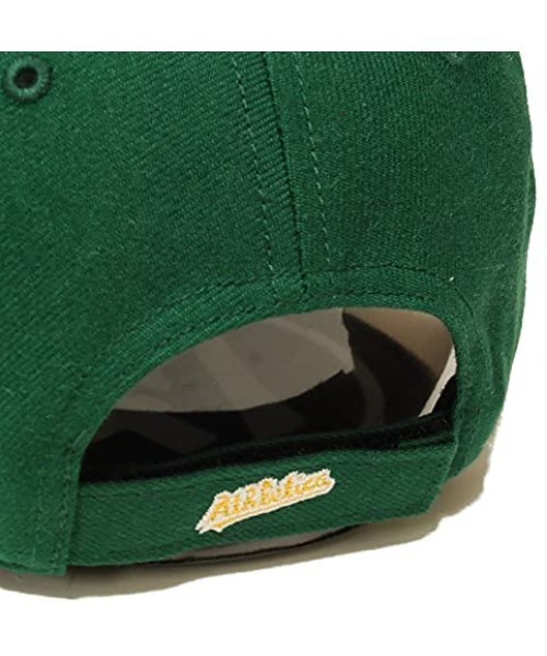 A‘gem 9（エージェムナイン）の「『'47 MVP/フォーティーセブンMVP』 '47 OAKLAND ATHELTICS & LOS ANGELS DODGERS/ダークグリーン オークランド アスレチックス ロサンゼルス ドジャース 6パネルキャップ（キャップ・メンズ・グリーン/ブルー/ブラック/ブラウン/ネイビー/ブラック系その他・FREE）」の12枚目の写真