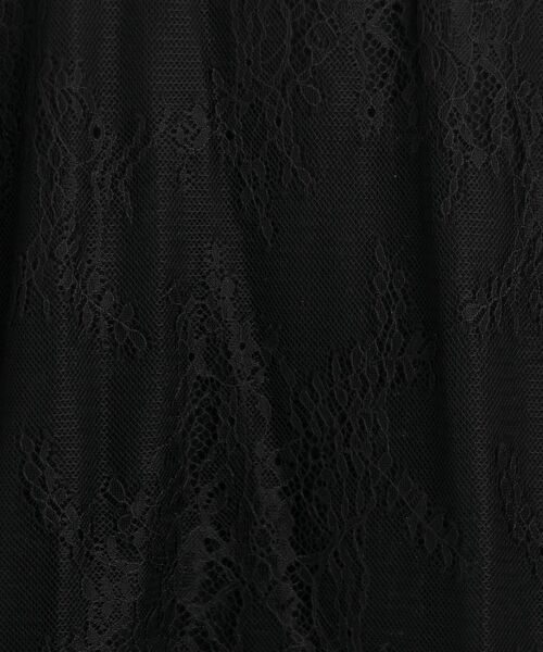 MAJESTIC LEGON（マジェスティックレゴン）の「レースクロスタンク（タンクトップ・レディース・ライトグレー/ブラック/ベージュ/オフホワイト・MEDIUM）」の8枚目の写真