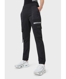 【エンポリオ アルマーニ EA7】EA7サイドロゴベルト カーゴジョガーパンツ