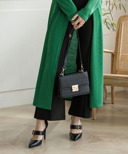 Julia Boutique（ジュリアブティック）の「ベルト付きセパレートパンプス/22003（パンプス・レディース・ブラック/ベージュ/グリーン/アイボリー/ブラック系・LL/3L/S/M/L）」の14枚目の写真