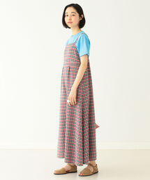 BEAMS BOY | BEAMS BOY / ギンガム ジャカード キャミ ワンピース(ワンピース)