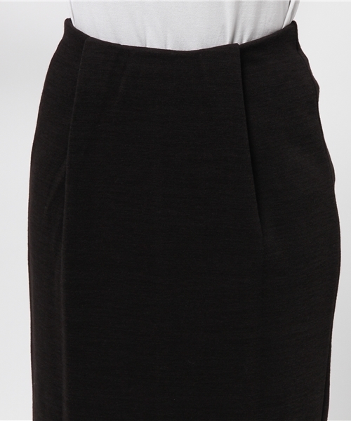 ROSE BUD（ローズバッド）の「LCTB-15108 W/ELASTIC STRAIGHT SKIRT（スカート・レディース・ホワイト/ブラック/ミックスグレー/オリーブ/ブルー・ONE SIZE）」の9枚目の写真