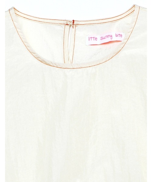 Little sunny bite（リトルサニーバイト）の「Nylon frill dress（ワンピース・レディース・オレンジ/ブラック/グリーン/ホワイト・SMALL/MEDIUM）」の13枚目の写真