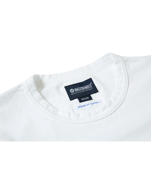 MAGIC NUMBER（マジック ナンバー）の「【MAGIC NUMBER】LIVIN' WELL US COTTON L/S TEE(LOOSE FIT)（Tシャツ/カットソー・メンズ・ホワイト・X-LARGE/LARGE/MEDIUM）」の13枚目の写真