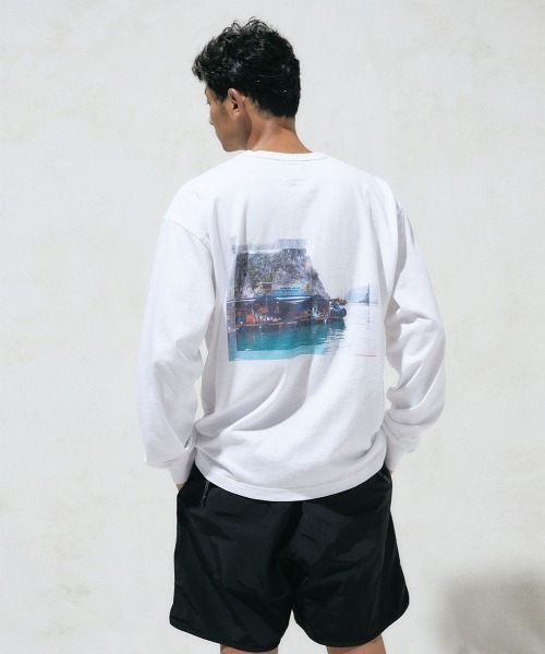 MAGIC NUMBER（マジック ナンバー）の「【MAGIC NUMBER】LIVIN' WELL US COTTON L/S TEE(LOOSE FIT)（Tシャツ/カットソー・メンズ・ホワイト・X-LARGE/LARGE/MEDIUM）」の10枚目の写真