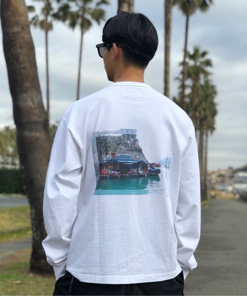 MAGIC NUMBER（マジック ナンバー）の「【MAGIC NUMBER】LIVIN' WELL US COTTON L/S TEE(LOOSE FIT)（Tシャツ/カットソー・メンズ・ホワイト・X-LARGE/LARGE/MEDIUM）」の7枚目の写真