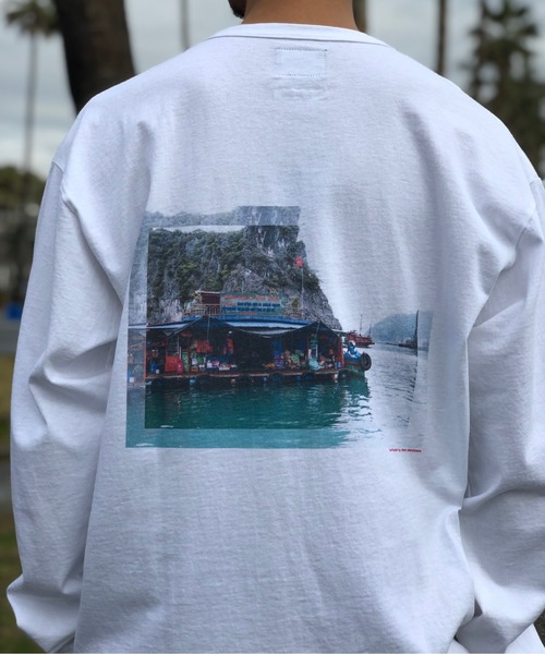 MAGIC NUMBER（マジック ナンバー）の「【MAGIC NUMBER】LIVIN' WELL US COTTON L/S TEE(LOOSE FIT)（Tシャツ/カットソー・メンズ・ホワイト・X-LARGE/LARGE/MEDIUM）」の6枚目の写真