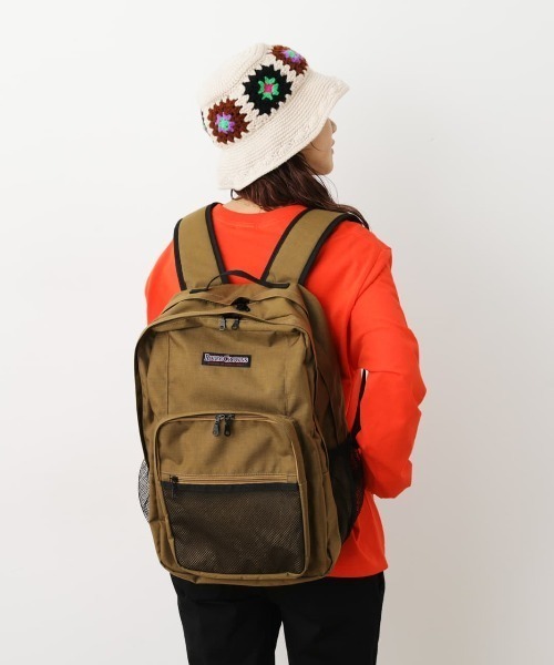 RODEO CROWNS WIDE BOWL（ロデオクラウンズワイドボウル）の「CODURA BACK PACK（バックパック/リュック・レディース・キャメル/ブラック・FREE）」の5枚目の写真