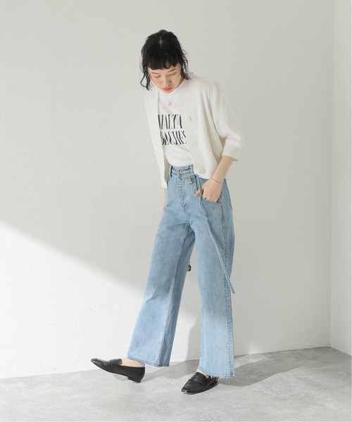 Spick & Span（スピックアンドスパン）の「綿麻パフスリーブ