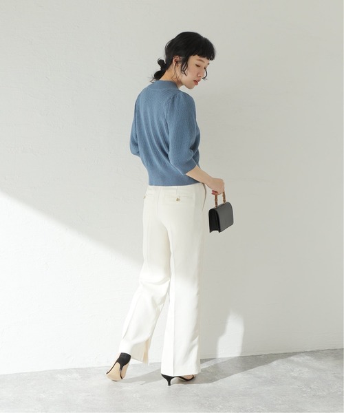 Spick & Span（スピックアンドスパン）の「綿麻パフスリーブ
