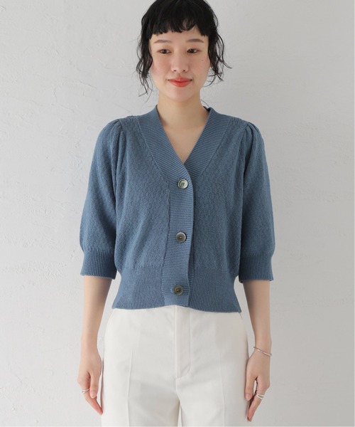 Spick & Span（スピックアンドスパン）の「綿麻パフスリーブショート