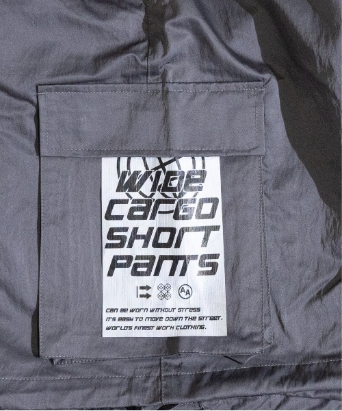 JOHN'S CLOSET(ジョンズクローゼット)の「【13】ワイドカーゴショーツ(カーゴパンツ・メンズ・グレー/オリーブ/ブラック・MEDIUM/LARGE)」の14枚目の写真