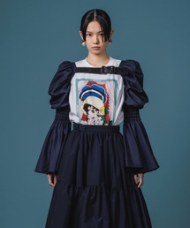 NON TOKYO（ノントーキョー）の「PRINT LONG T-SHIRT（princess knightB） / NON-22A-0826（Tシャツ/カットソー）」