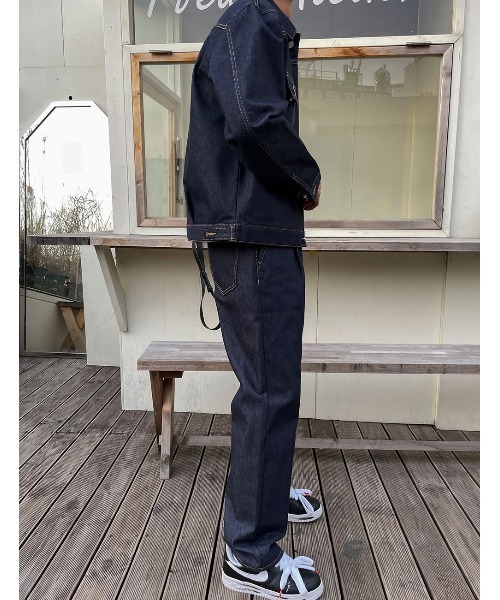 セール】ASCLO Dun Non Fade Denim Set Up（セットアップ