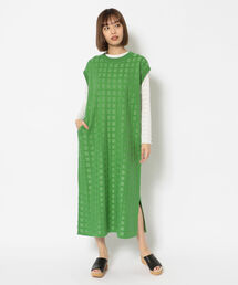 EACH. | EACH(イーチ) PLAID KNIT ONE PIECE(ワンピース)