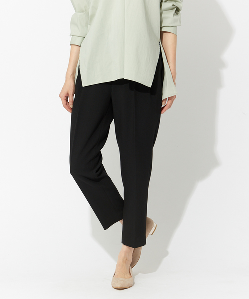 abahouse mavie(アバハウスマヴィ)の「【感嘆パンツ】リネン混タックテーパードパンツ(その他パンツ・レディース・ブラック/ベージュ/ピンク/ピンク系その他/ベージュ系その他・40/38/36/34/32)」の15枚目の写真