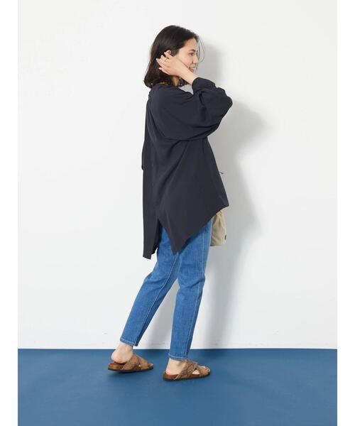 AMERICAN HOLIC(アメリカンホリック)の「バックボタンラグランブラウス(シャツ/ブラウス・レディース・ブラック/ライトベージュ/ブルー・M/L)」の18枚目の写真