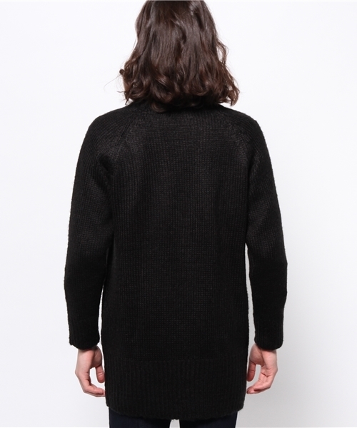 OUTLET（アウトレット）の「【WHO'S WHO gallery】GGロングカーデ（カーディガン/ボレロ・メンズ・ブラック/ネイビー/ベージュ・FREE）」の6枚目の写真