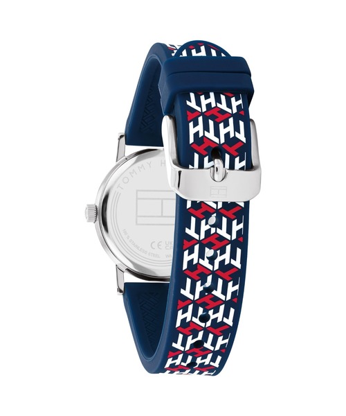 TOMMY HILFIGER(トミーヒルフィガー)の「【TOMMY HILFIGER】トミーヒルフィガー KIDS クォーツ 腕時計(アナログ腕時計・キッズ・ホワイト/マルチ/ホワイト×ブルー・FREE)」の5枚目の写真