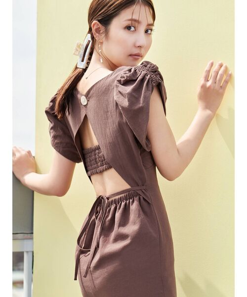 RESEXXY（リゼクシー）の「バックリボンマーメイドワンピース