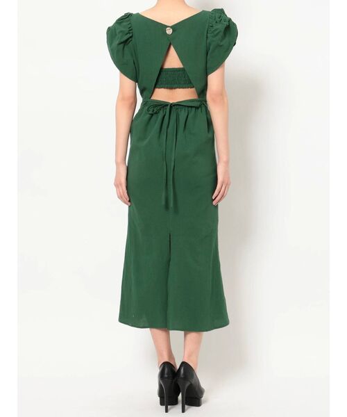 RESEXXY（リゼクシー）の「バックリボンマーメイドワンピース（ワンピース・レディース・ブラック/ブラウン/オフホワイト/グリーン・FREE）」の15枚目の写真