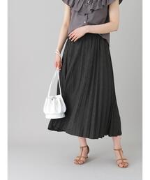 Te chichi CLASSIC | シャンブレーツイルプリーツスカート(スカート)