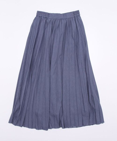Te chichi CLASSIC（テチチクラシック）の「シャンブレーツイルプリーツスカート（スカート・レディース・ブラック/ブルー・ﾌﾘ-）」の14枚目の写真