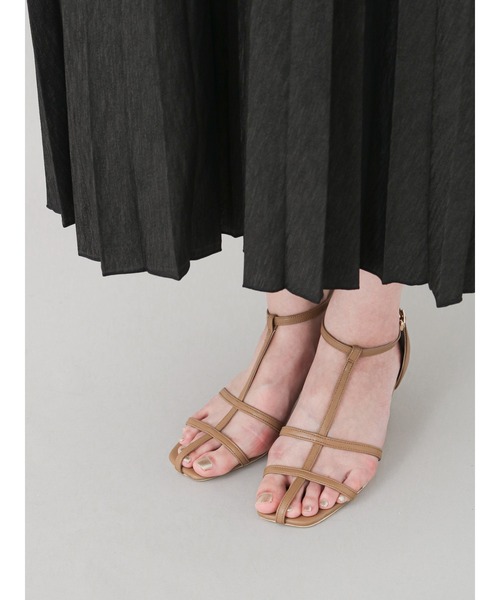 Te chichi CLASSIC（テチチクラシック）の「シャンブレーツイルプリーツスカート（スカート・レディース・ブラック/ブルー・ﾌﾘ-）」の13枚目の写真