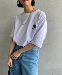 [FANATICS/ファナティクス] 別注 MLB ワンポイントロゴ刺繍Tシャツ