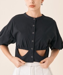Solace | カットオープンパフスリーブブラウス(シャツ/ブラウス)