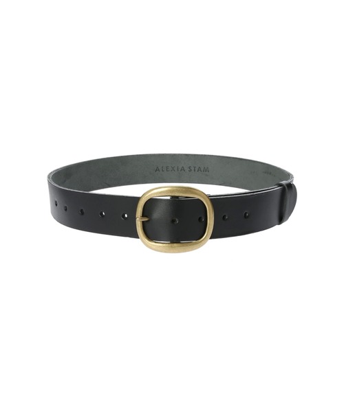 ALEXIA STAM(アリシアスタン)の「Leather Belt/レザーベルト(ベルト・レディース・ブラウン/ブラック・FREE)」の5枚目の写真