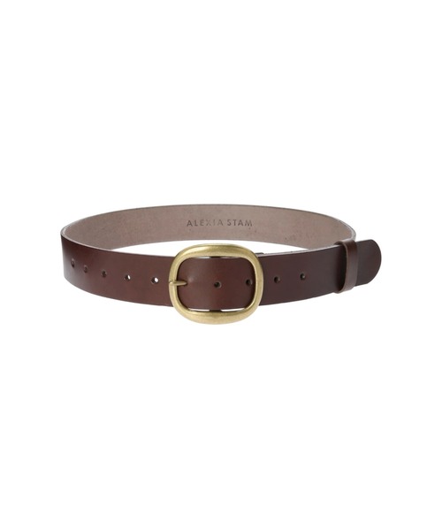 ALEXIA STAM(アリシアスタン)の「Leather Belt/レザーベルト(ベルト・レディース・ブラウン/ブラック・FREE)」の12枚目の写真