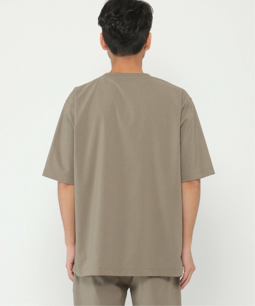 IKKA LOUNGE（イッカラウンジ）の「Reflax ストレッチシャツＴ（Tシャツ/カットソー・メンズ・オリーブ/ネイビー・L/S/M/XL）」の12枚目の写真