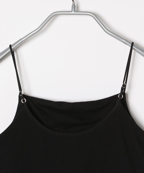 LOWRYS FARM（ローリーズファーム）の「カップツキクロップドキャミソール　298854（キャミソール・レディース・ホワイト/ブラック/ブラウン・FREE）」の12枚目の写真