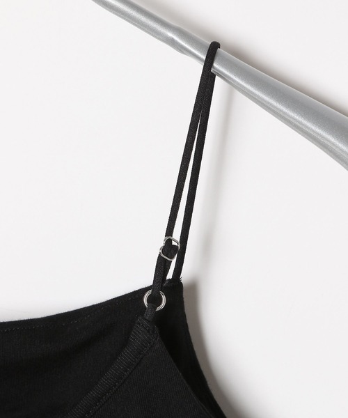 LOWRYS FARM（ローリーズファーム）の「カップツキクロップドキャミソール　298854（キャミソール・レディース・ホワイト/ブラック/ブラウン・FREE）」の11枚目の写真